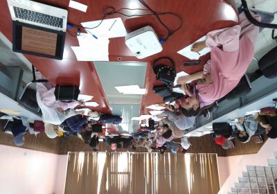 Images des ateliers d’accompagnement des étudiants du Master 1 FLE. en Méthodologie pour Mémoire de Master Mai 2023/ صور لورشات دعم حول القواعد المنهجية للعمل البحثي لفائدة طلبة السنة الأولى ماسترللشعب الخمس لغات أجنبية ماي 2023