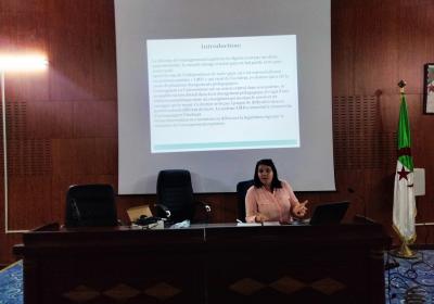 Images de la formation des enseignants tuteurs FLE. 20.10.2022 / صور من الدورة التكوينية لفائدة أساتذة كلية اللغات الأجنبية المعنيين بالوصاية 20 أكتوبر 2022